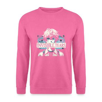 Art de l’anime et esthétique gothique pour la mode alternative - Sweat-shirt Unisexe - rose - Devant