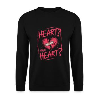 Revival emo et mode alternative pour Scene Kids - Sweat-shirt Unisexe - noir - Devant - Alina (178cm) & Michal (187cm)