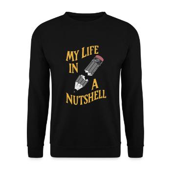 Revival emo et mode alternative pour Scene Kids - Sweat-shirt Unisexe - noir - Devant - Alina (178cm) & Michal (187cm)