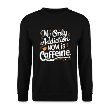 recovery from alcohol dependence sobriety aa - Unisex Sweatshirt - black - Front - Alina (178cm) & Michal (187cm)