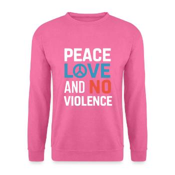 Sensibilisierung Für Häusliche Gewalt - Unisex Pullover - Pink - Vorne