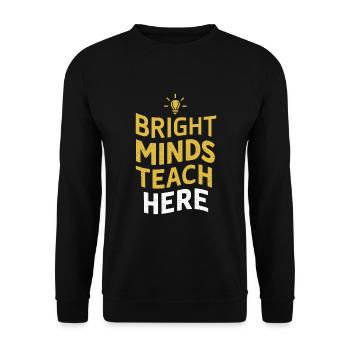 Homeschool Mom Dad Family Life Community Journey - Unisex Pullover - Schwarz - Vorne - Alina (178cm) & Michal (187cm)