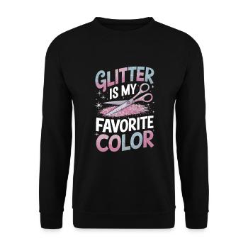 Cardmaker Scrapbooking Card Making Sets For - Unisex Sweatshirt - black - Front - Alina (178cm) & Michal (187cm)