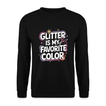 Cardmaker Scrapbooking Card Making Sets For - Unisex Sweatshirt - black - Front - Alina (178cm) & Michal (187cm)