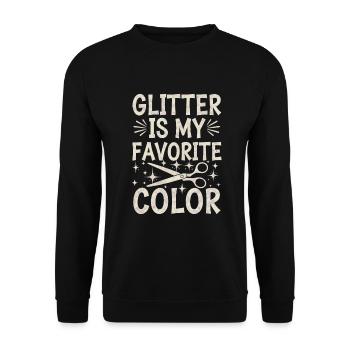 Cardmaker Scrapbooking Card Making Sets For - Unisex Sweatshirt - black - Front - Alina (178cm) & Michal (187cm)