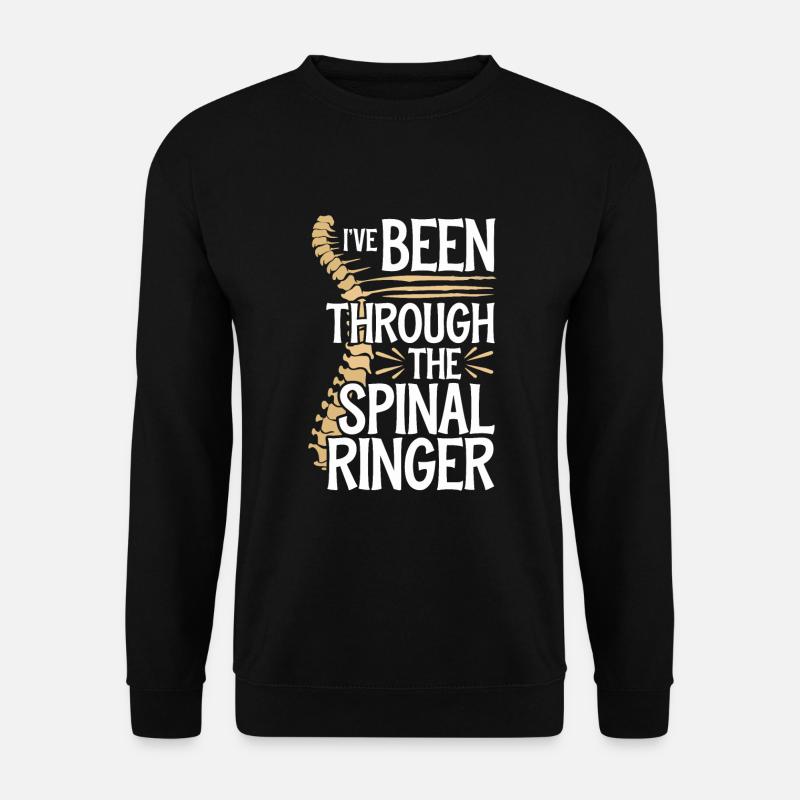 Laminetomy and spine surgery - Unisex Sweatshirt - black