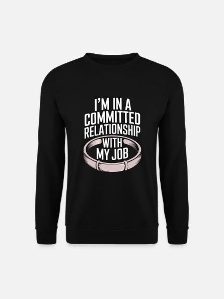 Ambitious goals and hustle culture - Unisex Sweatshirt - black