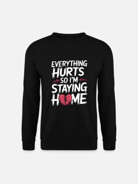 Introversion Alternative style Emotional - Unisex Sweatshirt - black