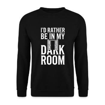 Introversion Style alternatif Émotionnel - Sweat-shirt Unisexe - noir - Devant - Alina (178cm) & Michal (187cm)