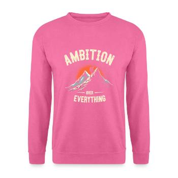 Entrepreneurial Hustle and Workaholic in Business - Unisex Sweatshirt - pink - Front