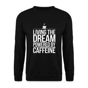 Agitation entrepreneuriale et bourreau de travail en affaires - Sweat-shirt Unisexe - noir - Devant - Alina (178cm) & Michal (187cm)