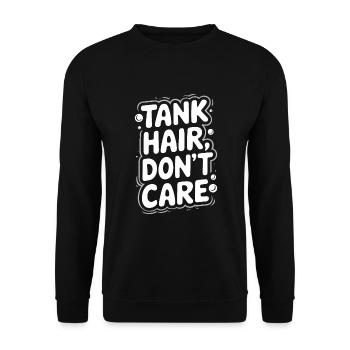 Aquascaping Enthusiast Underwater Gardening - Unisex Sweatshirt - black - Front - Alina (178cm) & Michal (187cm)