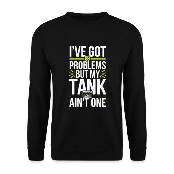 Aquascaping Enthusiast Underwater Gardening - Unisex Sweatshirt - black - Front - Alina (178cm) & Michal (187cm)