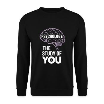 Understanding Psychology Mind and Behavior - Unisex Pullover - Schwarz - Vorne - Alina (178cm) & Michal (187cm)