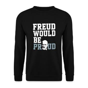 Understanding Psychology Mind and Behavior - Unisex Pullover - Schwarz - Vorne - Alina (178cm) & Michal (187cm)