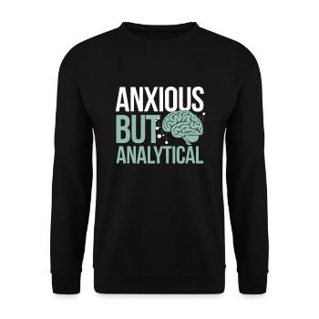 Understanding Psychology Mind and Behavior - Unisex Pullover - Schwarz - Vorne - Alina (178cm) & Michal (187cm)