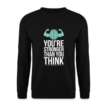 Understanding Psychology Mind and Behavior - Unisex Pullover - Schwarz - Vorne - Alina (178cm) & Michal (187cm)
