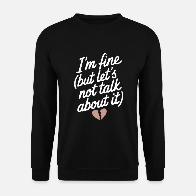 Introversion Alternative Style Emotional - Unisex Sweatshirt - black