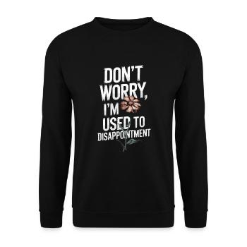 Introversion Style alternatif Émotionnel - Sweat-shirt Unisexe - noir - Devant - Alina (178cm) & Michal (187cm)