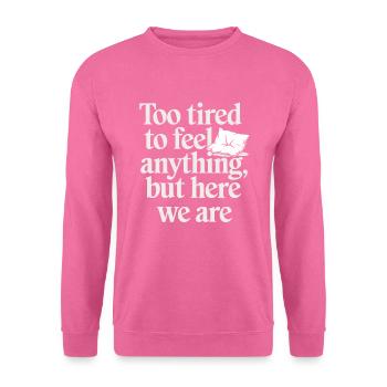 Introversion Style alternatif Émotionnel - Sweat-shirt Unisexe - rose - Devant