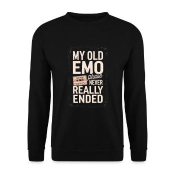 Introversion Style alternatif Émotionnel - Sweat-shirt Unisexe - noir - Devant - Alina (178cm) & Michal (187cm)