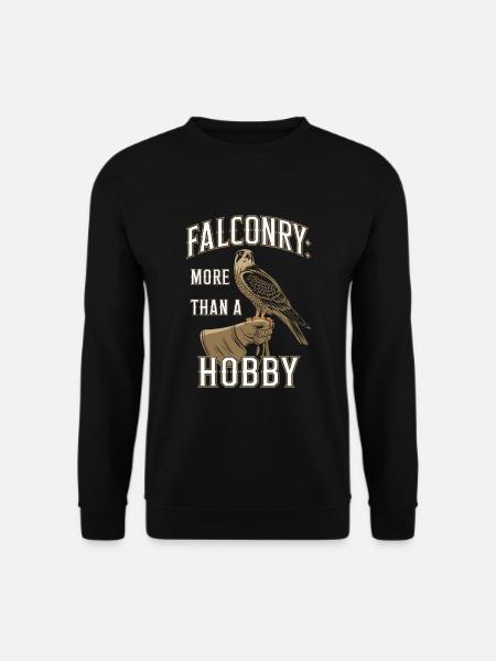 Explorez l’art de la fauconnerie avec de magnifiques oiseaux - Sweat-shirt Unisexe - noir