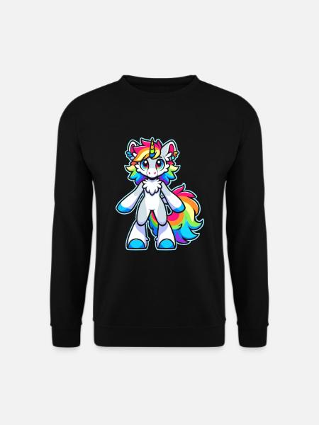 Furry Fandom Enthusiast Cosplay Fun and Fursuiting - Unisex Pullover - Schwarz