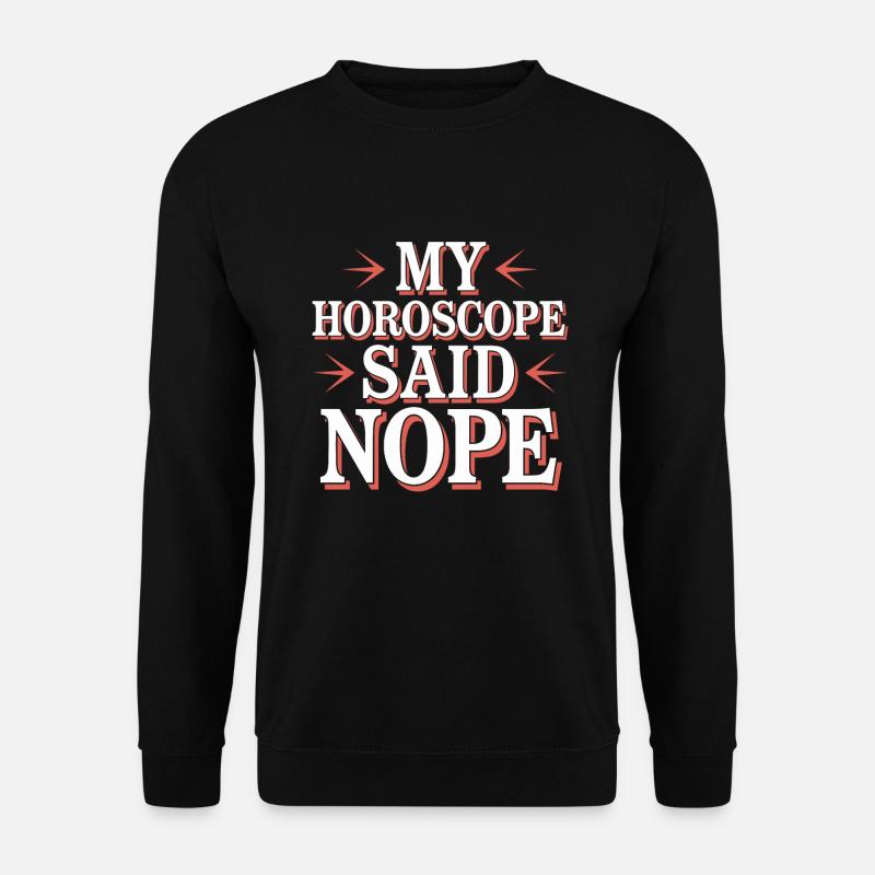 Astrologie-skeptiker: Kritisches Denken - Unisex Pullover - Schwarz
