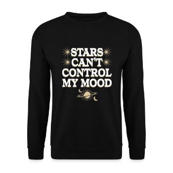 Astrology Skeptic: Critical Thinking - Unisex Sweatshirt - black - Front - Alina (178cm) & Michal (187cm)