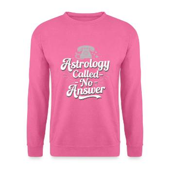 Astrologie-skeptiker: Kritisches Denken - Unisex Pullover - Pink - Vorne