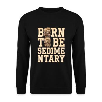 Passionné de collecte de géologie et de - Sweat-shirt Unisexe - noir - Devant - Alina (178cm) & Michal (187cm)