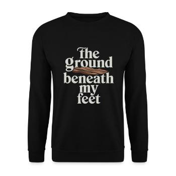 Passionné de collecte de géologie et de - Sweat-shirt Unisexe - noir - Devant - Alina (178cm) & Michal (187cm)