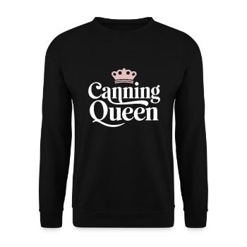 Preserving homemade food - Unisex Sweatshirt - black - Front - Alina (178cm) & Michal (187cm)