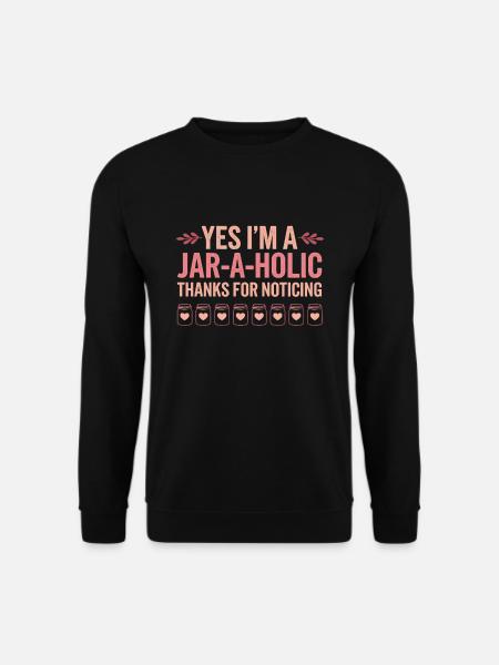 Conservation des aliments faits maison - Sweat-shirt Unisexe - noir