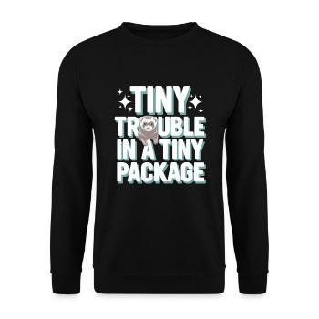 Propriétaire de furet, Amateur de furets, Bonbons - Sweat-shirt Unisexe - noir - Devant - Alina (178cm) & Michal (187cm)