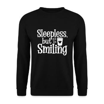 Humour parental Les nouveaux pères ont pour la première fois - Sweat-shirt Unisexe - noir - Devant - Alina (178cm) & Michal (187cm)