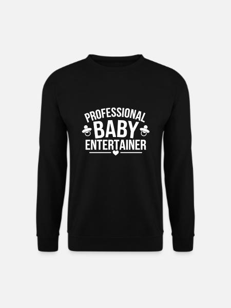 Forældreskabshumor Nybagte fædre har for første gang - Unisex sweater - sort
