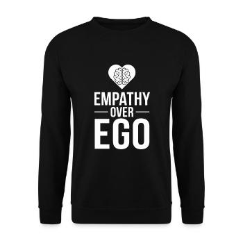 Intelligence émotionnelle Empathie Défenseur de la pleine conscience - Sweat-shirt Unisexe - noir - Devant - Alina (178cm) & Michal (187cm)