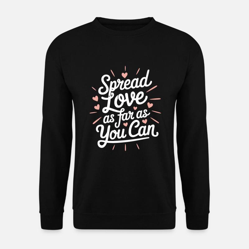 Emotional Intelligence Empathy Advocate Mindful - Unisex Sweatshirt - black