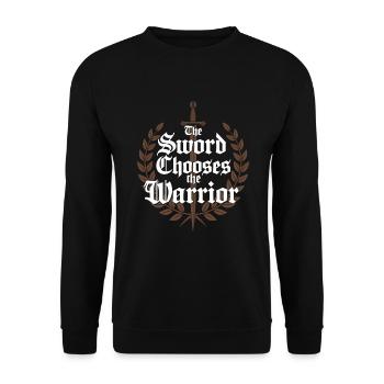 Épéiste de la Renaissance Hema Historique - Sweat-shirt Unisexe - noir - Devant - Alina (178cm) & Michal (187cm)
