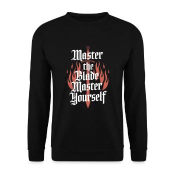 Renaissance-schwertkämpfer Hema Historisches - Unisex Pullover - Schwarz - Vorne - Alina (178cm) & Michal (187cm)