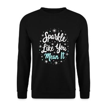 Amateurs de nettoyage de printemps, nouveaux départs et - Sweat-shirt Unisexe - noir - Devant - Alina (178cm) & Michal (187cm)