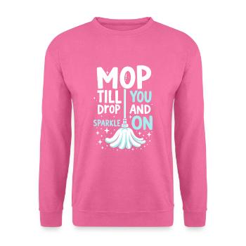 Frühjahrsputz-enthusiasten, Neuanfang Und - Unisex Pullover - Pink - Vorne