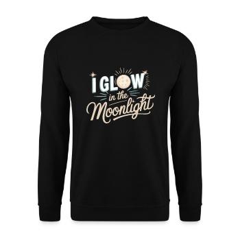 Sarcasme fonctionnel du matin pour les noctambules - Sweat-shirt Unisexe - noir - Devant - Alina (178cm) & Michal (187cm)