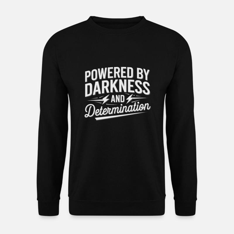Funktioneller Sarkasmus-morgen Für Nachteulen - Unisex Pullover - Schwarz