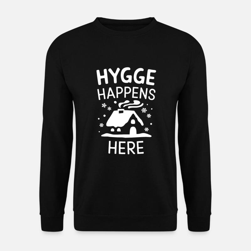Scandinavian aesthetics, Nordic - Unisex Sweatshirt - black