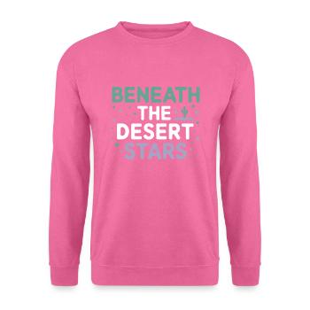 Wüstenwanderer, Schroffe Pfade Und Trockene - Unisex Pullover - Pink - Vorne
