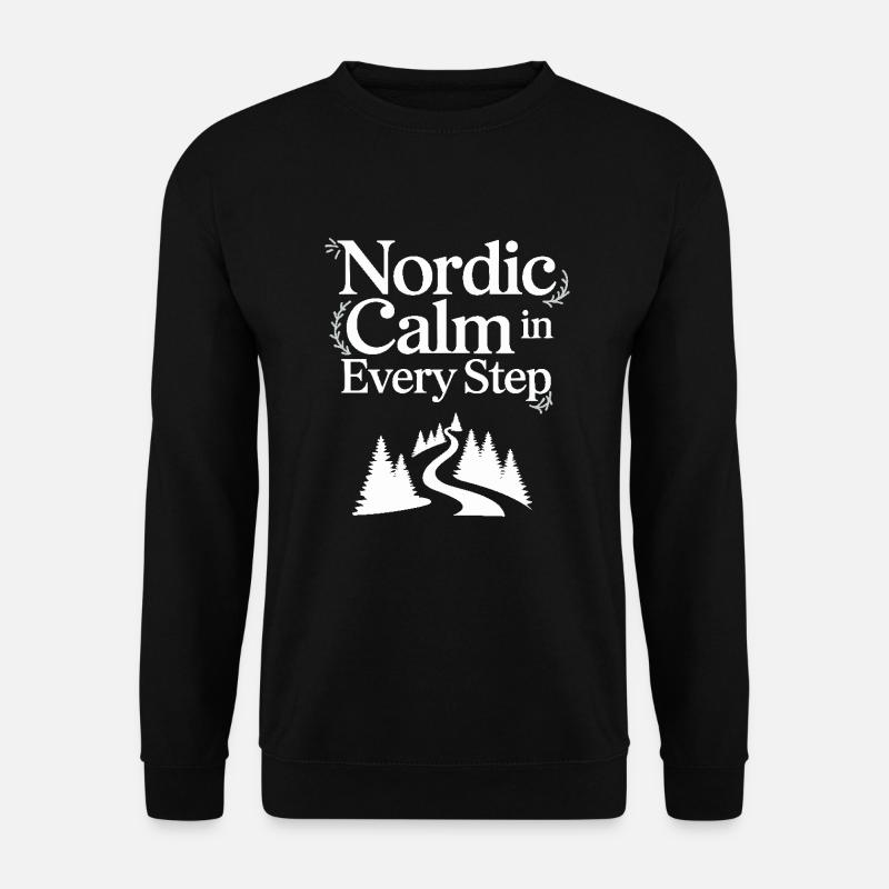 Scandinavian Aesthetics, Nordic - Unisex Sweatshirt - black