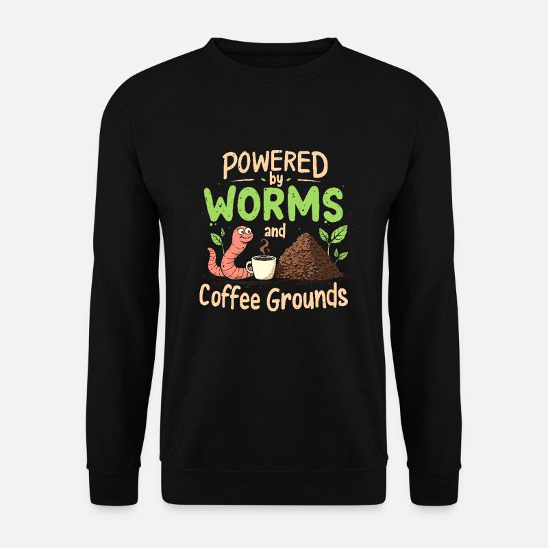 Kompostierbegeisterte Nachhaltiges Gärtnern - Unisex Pullover - Schwarz