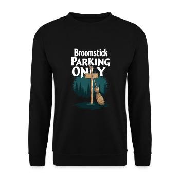 I'm pretty sure I'll have a - Unisex Sweatshirt - black - Front - Alina (178cm) & Michal (187cm)